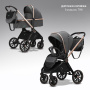 Коляска 2в1 Luxmom 788 Темно-серый