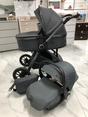 Mодульный трансформер 3в1 Luxmom A4 Серый