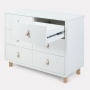 Комод RANT DORMA, 6 ящиков, White
