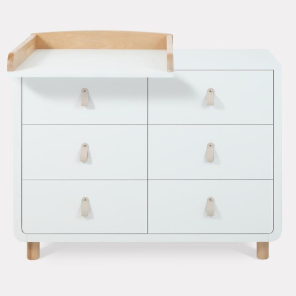 Комод RANT DORMA, 6 ящиков, White