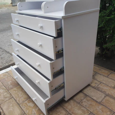 Комод Ecco Molen c доводчиками Белый