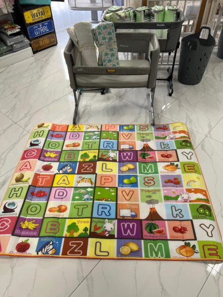 Коврик детский рулонный 180*150 см Алфавит/Алфавит 18204