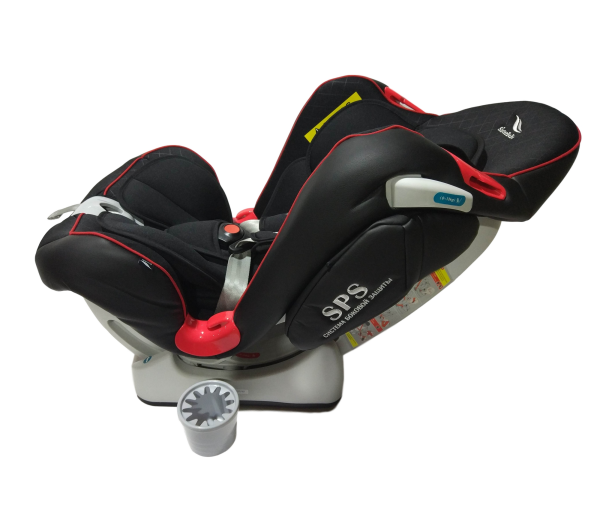 Автокресло 0-25 кг SisterBeBe Capsule JM03 Черный Lux (lattice black)