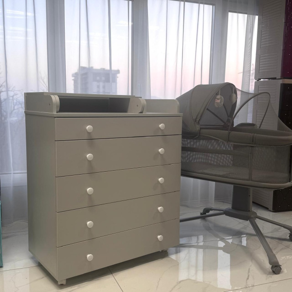 Комод Ecco Molen с доводчиками Серый