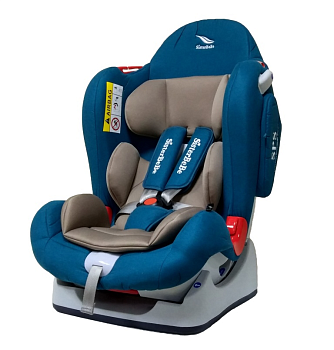 Автокресло 0-25 кг SisterBeBe Capsule JM03 Синий лен (Green lux)