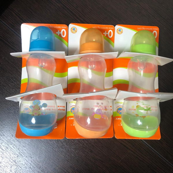 Бутылочка непроливайка с талией 250 мл, арт 2291, Lorelli