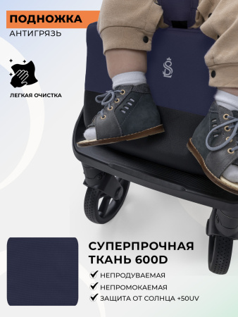 Прогулочная коляска SBL Aura Plus Basic Dark Blue