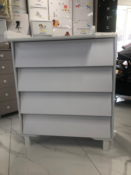 Комод Eva Белый 80*45*100 см