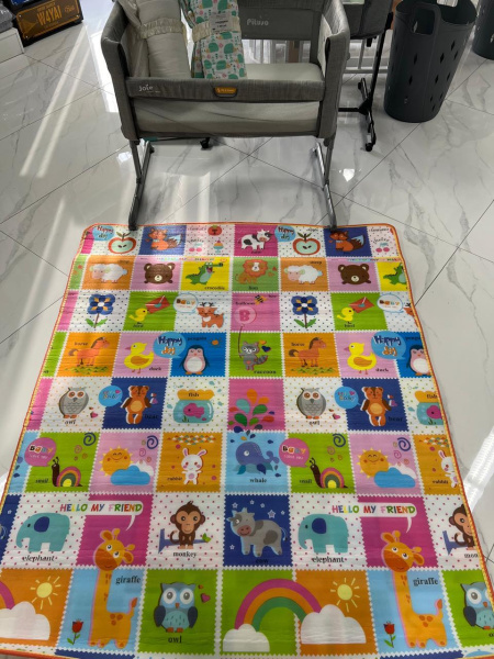 Коврик детский рулонный 180*150 см Алфавит/Алфавит 18204