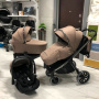 Коляска 3в1 Luxmom 888X Коричневый