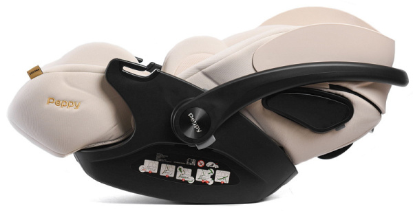 Автолюлька Peppy Verona I-Size 40-84 см (Бежевый)
