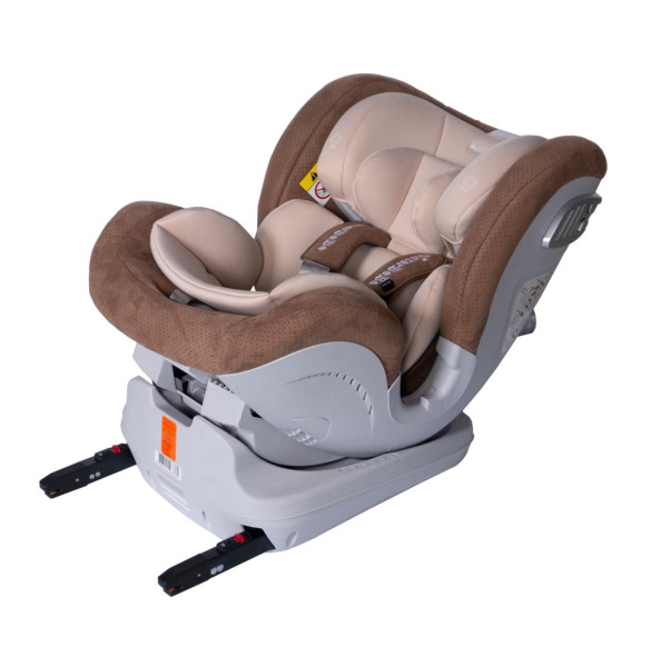 Автокресло 0-25 кг SisterBebe JM05 IsoFix Т.Бежевый Lux