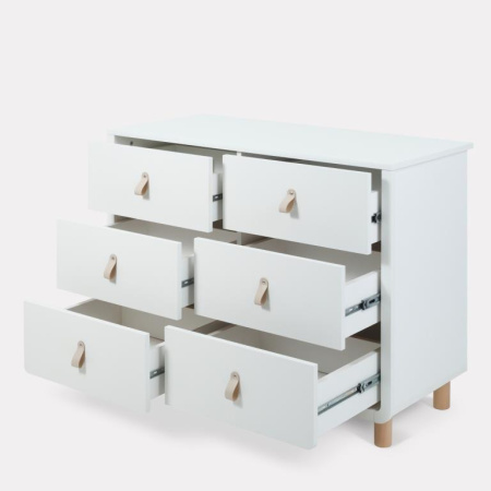 Комод RANT DORMA, 6 ящиков, White