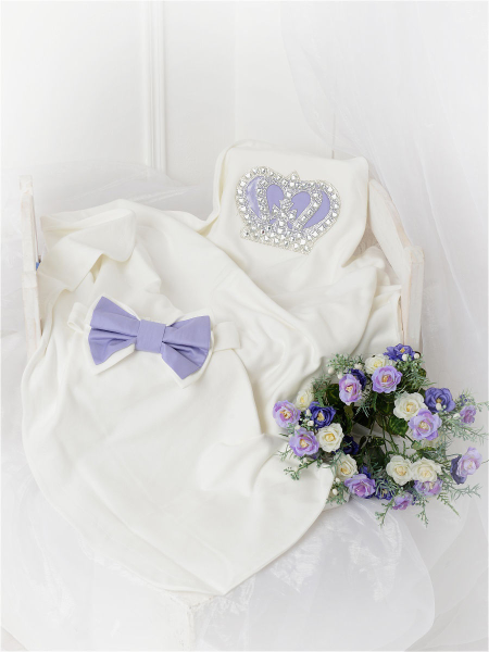 Плед на выписку Портофино Лавандовый