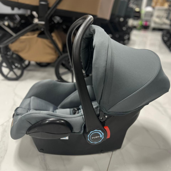 Автолюлька Luxmom 255 Серая