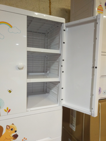 Комод пластиковый Игрушки, ящики и полки, SG06С35