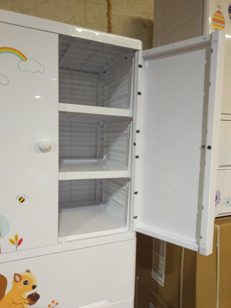 Комод пластиковый Игрушки, ящики и полки, SG06С35