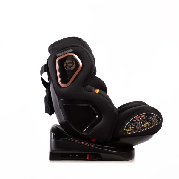 Автокресло 0-36 Peppy Urban Isofix Gold Black