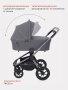 Коляска 2в1 Rant Flex Pro Grey