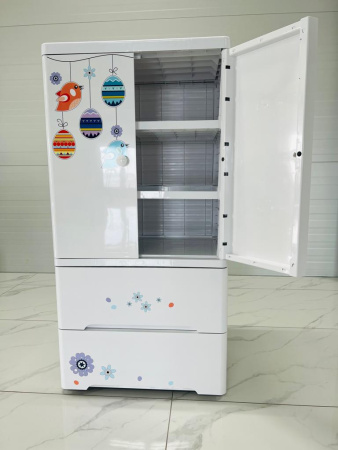 Комод пластиковый Игрушки, ящики и полки, SG06С35