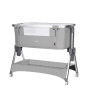 Колыбель-манеж Carrello Aria 16401 Silver Grey