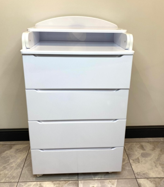 Комод Galaxy 60/4 Белый глянец