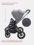 Коляска 2в1 Rant Flex Pro Grey