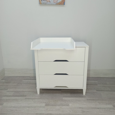 Комод Incanto Hollie 800/3 Белый Снежный