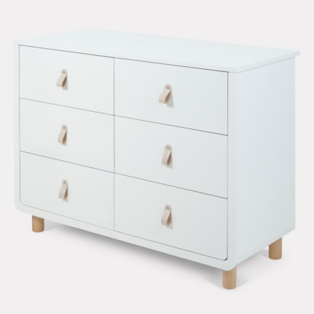 Комод RANT DORMA, 6 ящиков, White