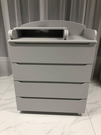 Комод Galaxy 80/4 Серый матовый