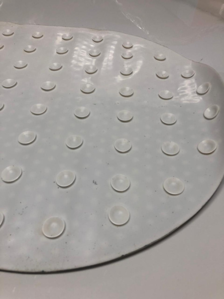 Коврик антискользящий, овал, 70*39 см,