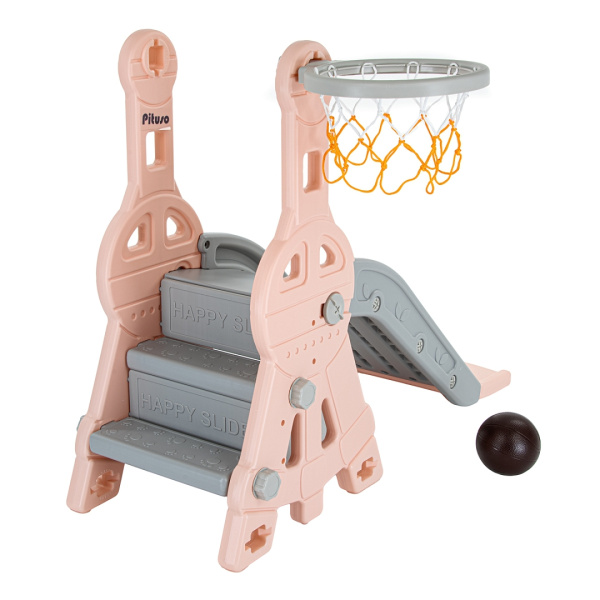 Горка Космо Бежевый-Серый 110*69*86