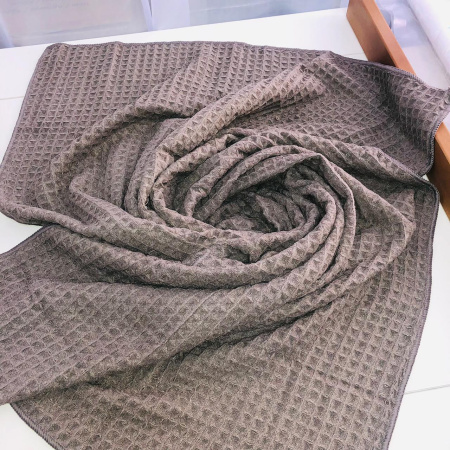 Полотенце банное, микрофибра, 70*140 см, Towel, серый