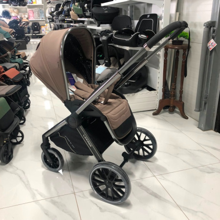 Коляска 3в1 Luxmom 888X Коричневый