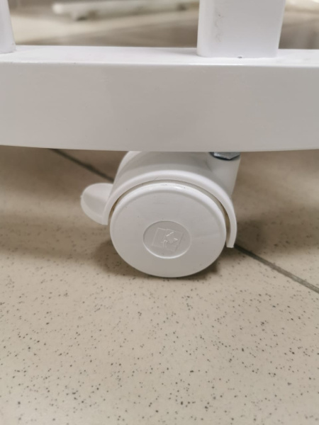 Кровать круг-овал Melissa Белая