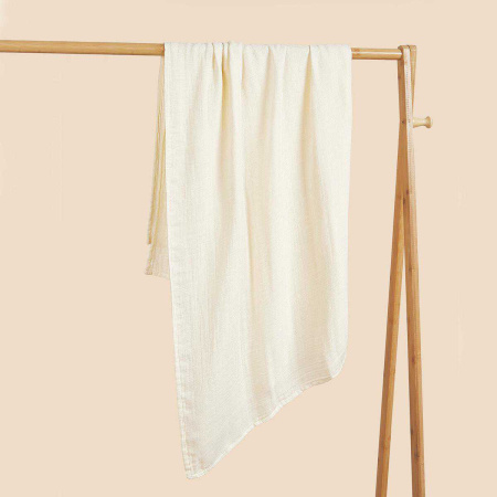 Муслиновая пеленка 120*120, молочно-бежевый