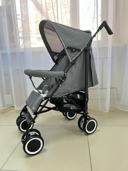 Коляска прогулочная Luxmom 1133 Темно-серый