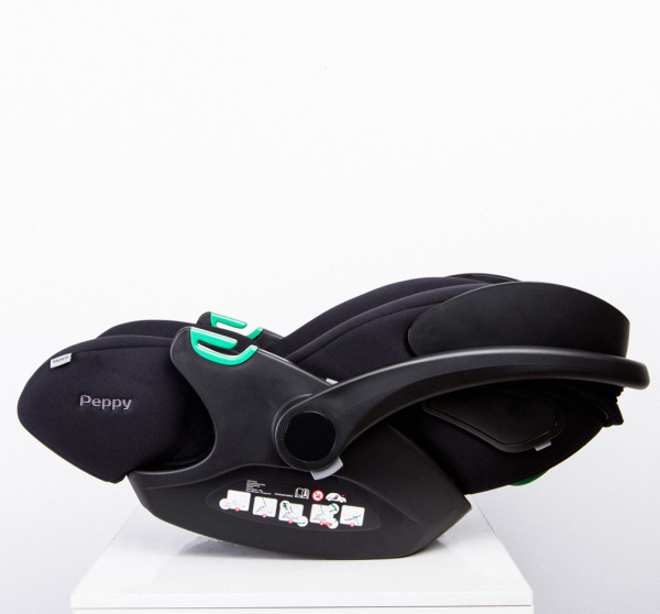Автолюлька Peppy Verona I-Size 40-84 см (черный)