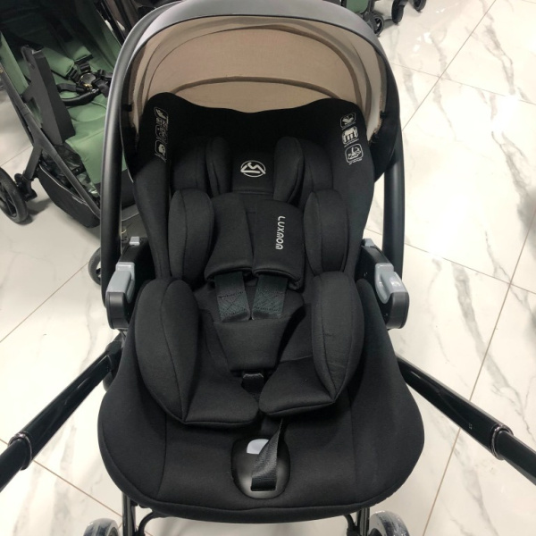 Коляска 3в1 Luxmom 888X Бежевый