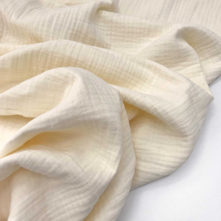 Муслиновая пеленка 120*120, молочно-бежевый