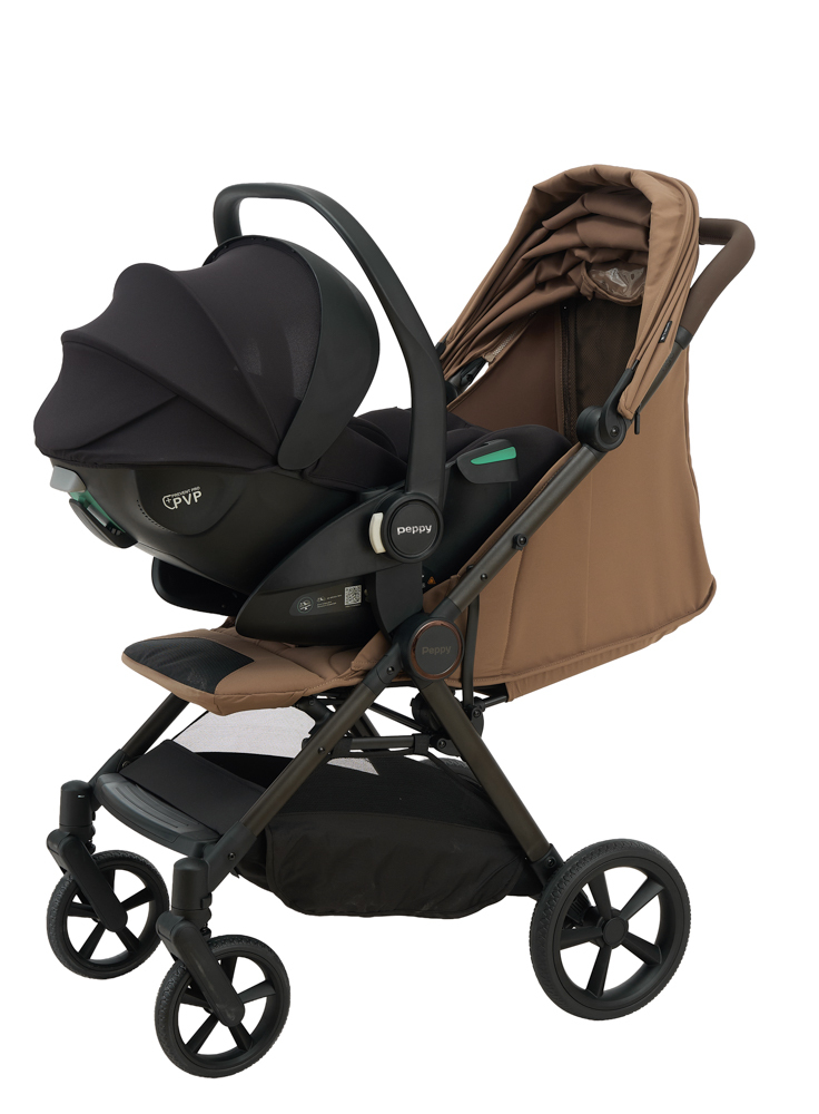 Автолюлька Peppy Jet I-Size (0-13 кг), Black