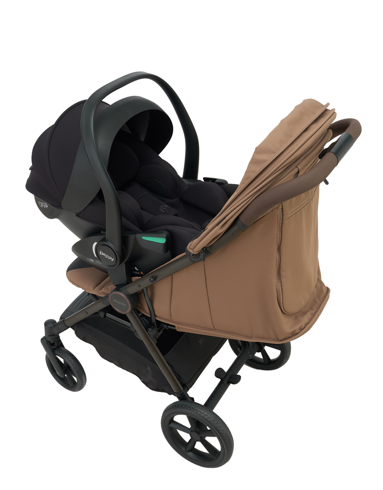 Автолюлька Peppy Jet I-Size (0-13 кг), Black
