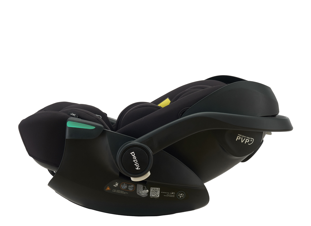 Автолюлька Peppy Jet I-Size (0-13 кг), Black