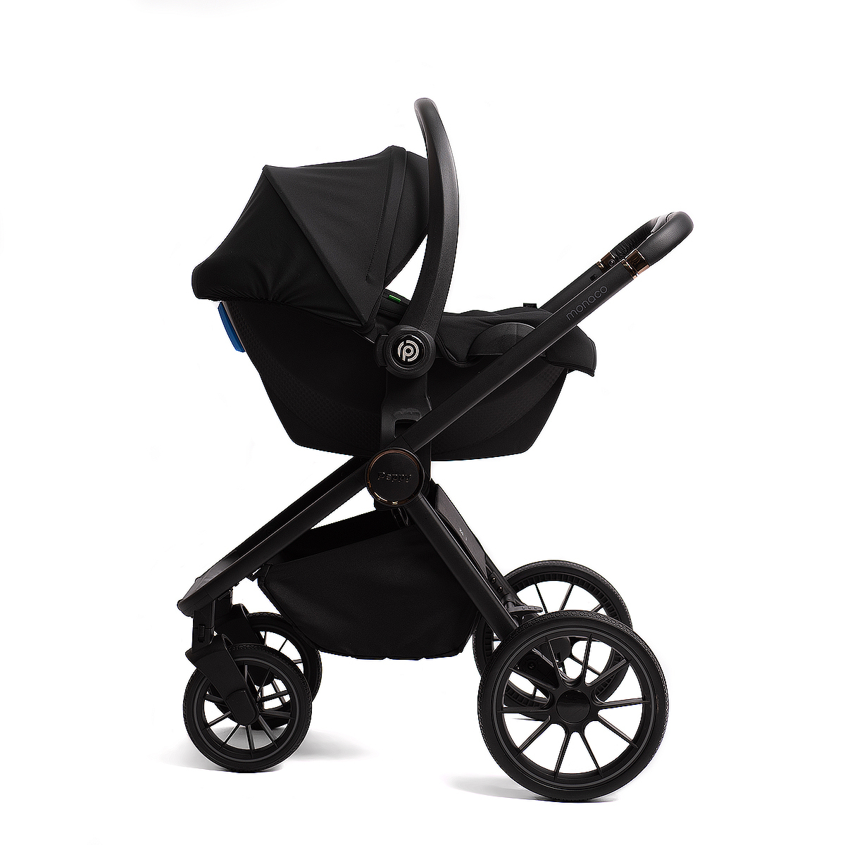 Автокресло Peppy Rise Carbon (0-13кг), Black (Черный)
