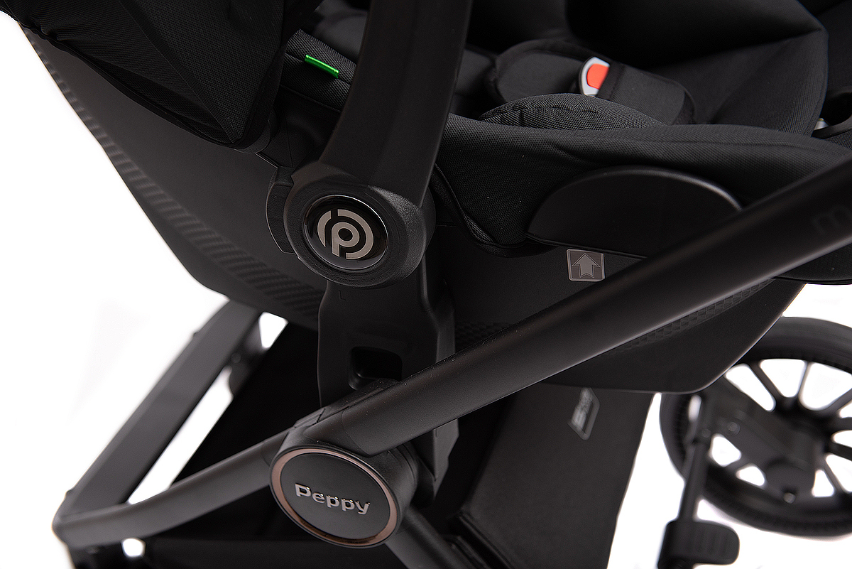 Автокресло Peppy Rise Carbon (0-13кг), Black (Черный)