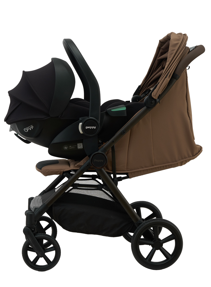 Автолюлька Peppy Jet I-Size (0-13 кг), Black