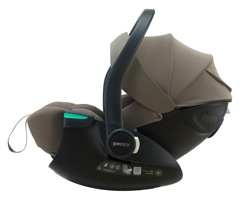 Автолюлька Peppy Jet I-Size (0-13 кг), Brown (Коричневый)