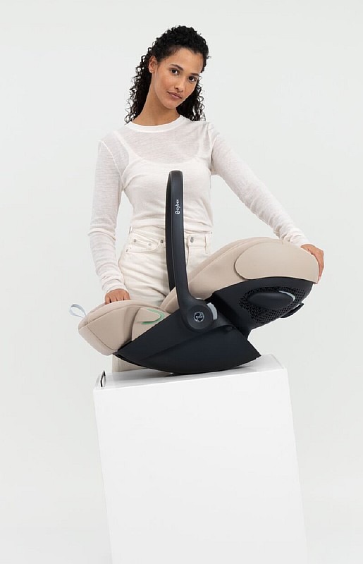 Автолюлька Cybex Cloud G3 i-Size (0-13 кг), Almond Beige (Бежевый)