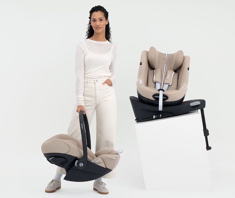 Автолюлька Cybex Cloud G3 i-Size (0-13 кг), Almond Beige (Бежевый)