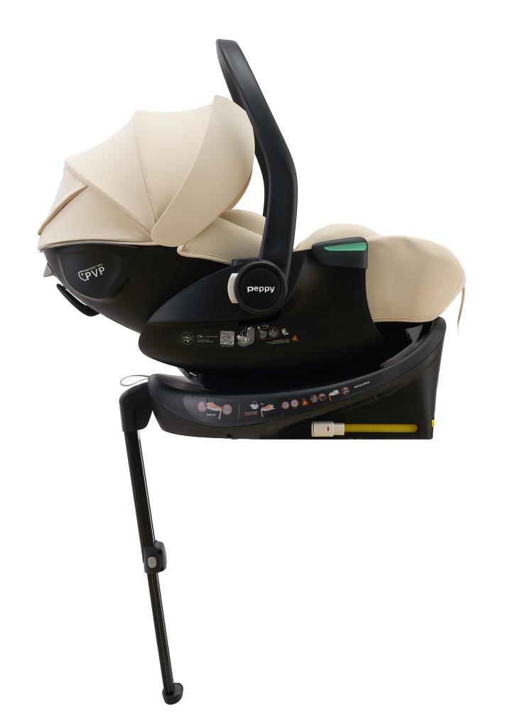 Автолюлька Peppy Jet I-Size (0-13 кг), Beige